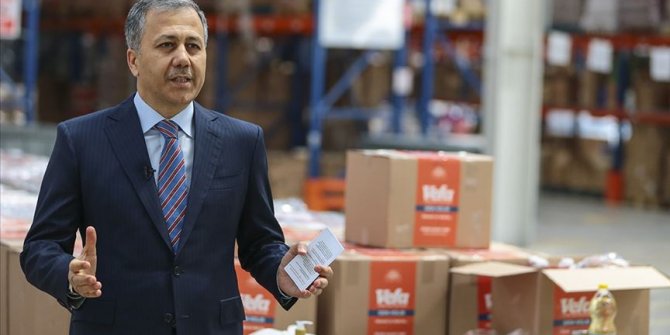 Hayırseverlerin desteğiyle hazırlanan 'Vefa' kolileri yola çıktı