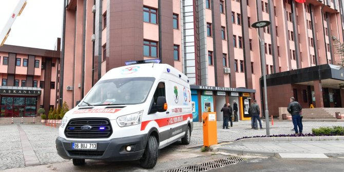 Mamak'ta hamilelere özel ambulans