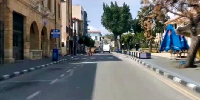 KKTC'de koronavirüs nedeniyle kısmi sokağa çıkma yasağı ilan edildi