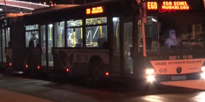 Ankara'da gözlem altındaki 256 kişi başka yurda sevk edildi