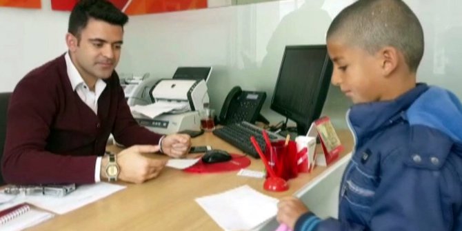 Kumbarasındaki 29 TL’yi bağışladı
