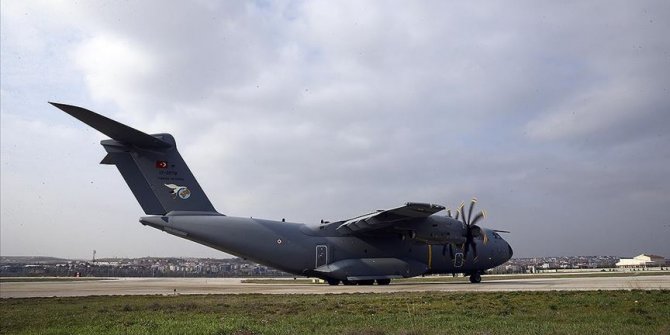 Türkiye'nin tıbbi yardımını İspanya ve İtalya'ya taşıyan uçak havalandı