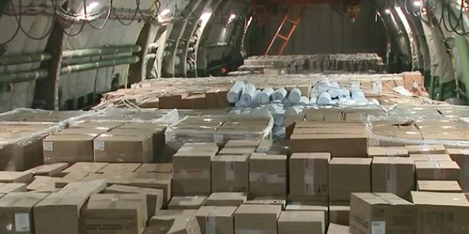Rusya’dan ABD’ye tıbbi ekipman yardımı