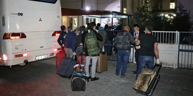 Irak'tan yurda getirilen 334 Türk işçi karantinaya alındı