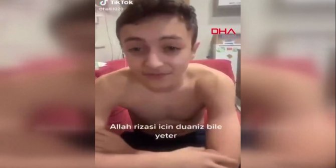 Çektiği video ile sosyal medyayı karıştırdı