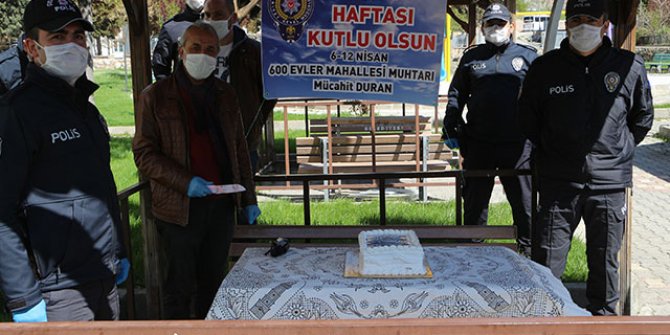 Asılsız ihbarda bulunup, polislerin gününü kutladılar