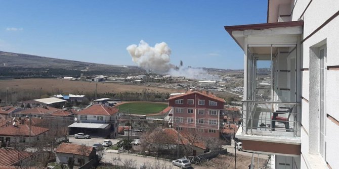 Roketsan'da patlama