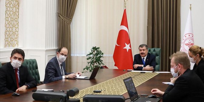Koronavirüs Bilim Kurulu video konferans aracılığıyla toplandı