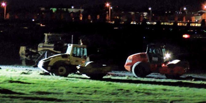 Gece gündüz demeden çalışmalar devam ediyor