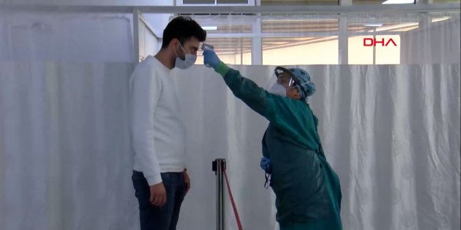 Pandemi hastanesinde Covid-19 şüphelileri bu aşamalardan geçiyor