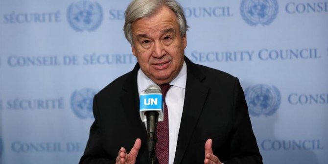 Guterres'ten BMGK'ye Kovid-19'a karşı birlik ve mücadele çağrısı