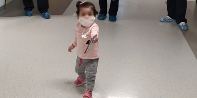 13 aylık bebek koronavirüsü yendi