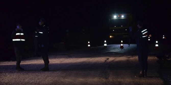 Çankırı'da Yapraklı ilçesi karantinaya alındı