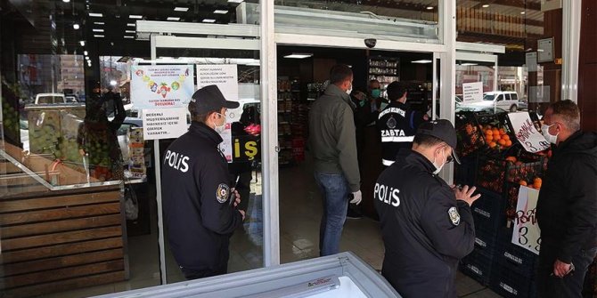 Market kurallarına uymayanlar hakkında işlem yapıldı