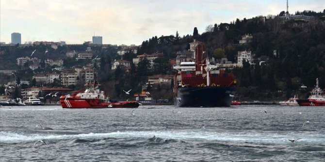 Kuru yük gemisine 2 milyon 397 bin lira ceza kesildi