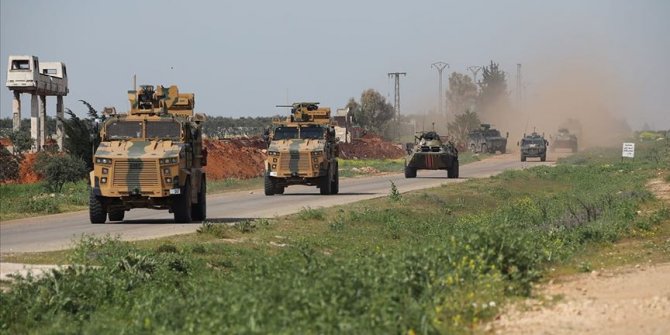 MSB: İdlib'deki M4 kara yolunda Türk-Rus kara devriyesi icra edildi