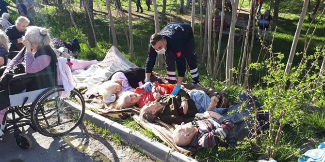 Ankara’da yaşlı bakımevinde yangın