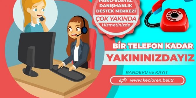 Keçiören’de Psiko-Sosyal Danışmanlık Destek Merkezi çok yakında hizmette