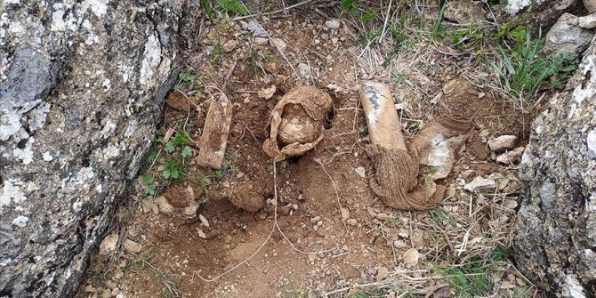 Siirt kırsalında teröristlerin araziye tuzakladığı patlayıcı imha edildi