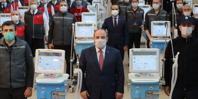 Varank: İnşallah Mayıs sonuna kadar beş bin cihaz üretilmiş olacak