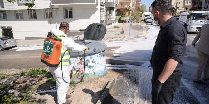 Pursaklar Belediyesinden dip bucak temizlik