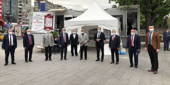 Ankara'da din görevlilerinden kan bağışı