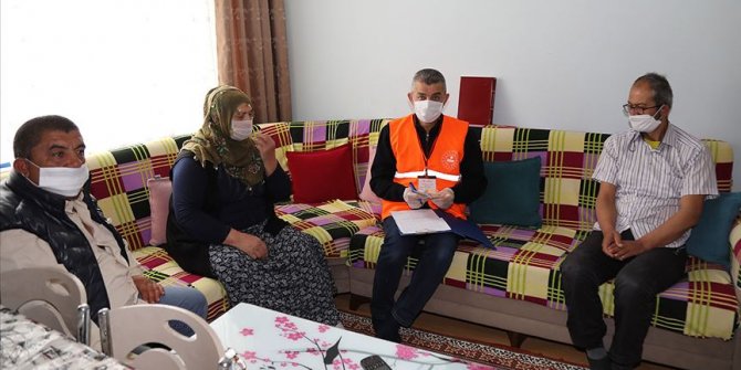 Ankara’da zihinsel engelli bireyden Milli Dayanışma Kampanyası'na destek