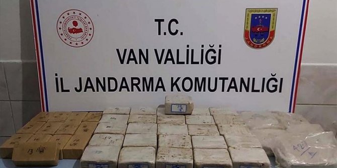Van'da 39 kilogram eroin ele geçirildi