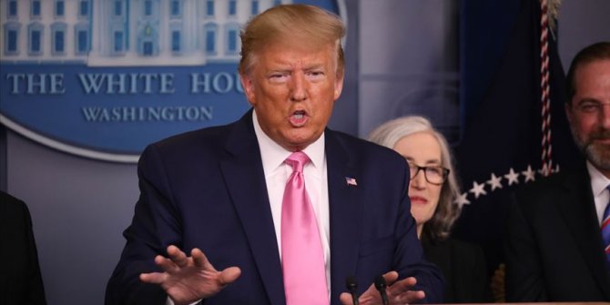 Trump'ın basın toplantısına 'koronavirüste 2. dalga ihtimali' damga vurdu