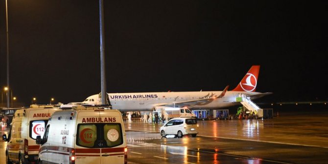 Azerbaycan'daki 181 Türk vatandaşı Ordu'ya getirildi