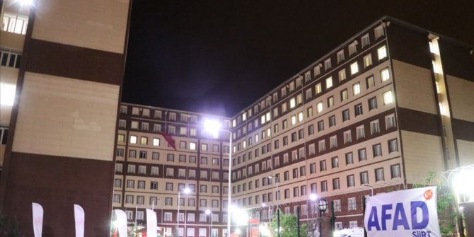 Sudan'dan getirilen 182 kişi Siirt'te yurda yerleştirildi