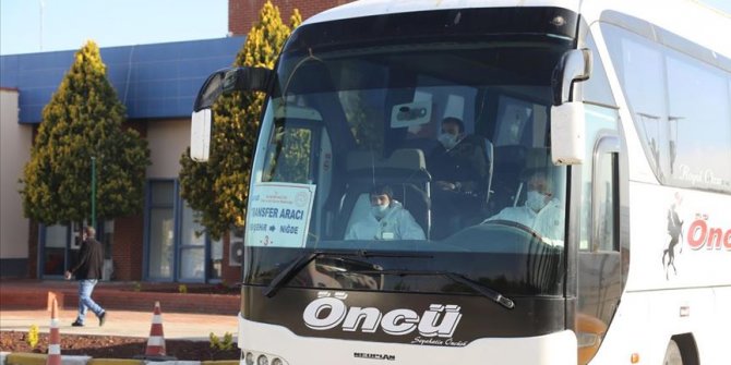Azerbaycan'dan Kapadokya Havalimanı'na getirilen 289 kişi Niğde'ye götürüldü