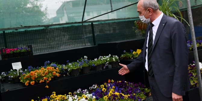 Başkan Yavaş'tan Ankaralılara çiçek sürprizi