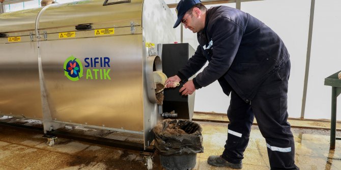 Yenimahalle'de organik gübre üretimi tam gaz 