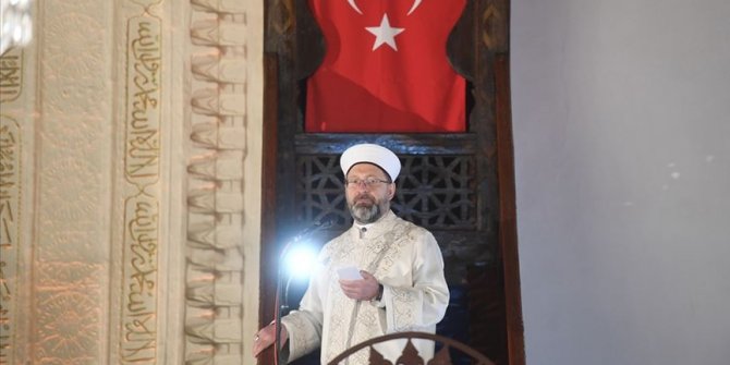 Diyarbakır Barosu avukatlarından Diyanet İşleri Başkanı Erbaş'a destek