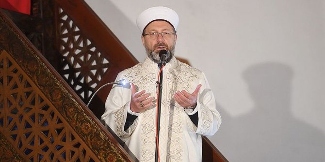 STK'lerden Diyanet İşleri Başkanı Erbaş'a destek Ankara Barosuna kınama
