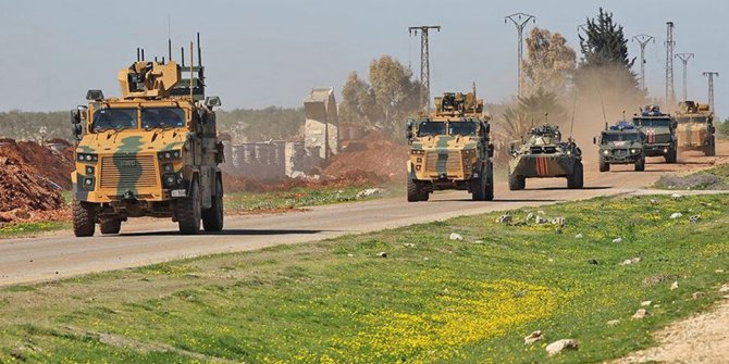 Türkiye ve Rusya'dan M4 kara yolunda 6'ncı devriye