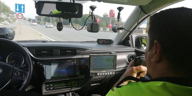 Ülke genelinde radarla hız denetimi gerçekleştirildi