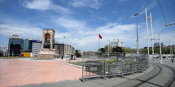 Taksim Meydanı'nda 1 Mayıs tedbirleri