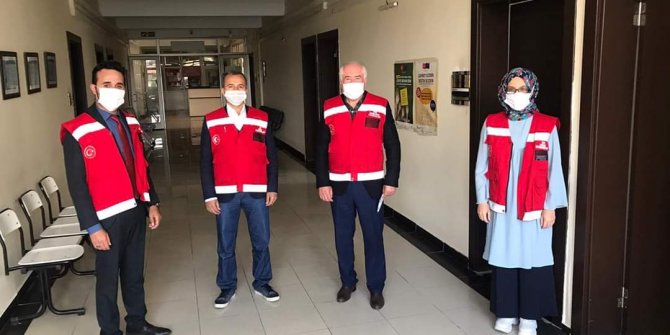 Güdül Belediye Başkanı Muzaffer Yalçın, Vefa Sosyal Destek Grubu'nu ziyaret etti