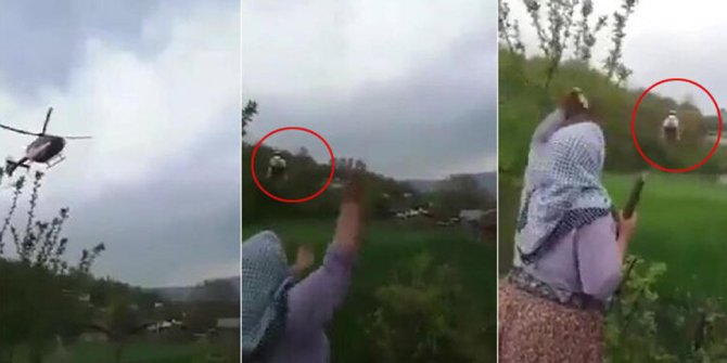 Ambulans helikoptere izin vermeyen kadın gözaltına alındı
