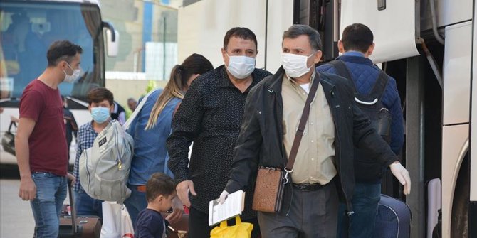Karantina sürecini tamamlayan vatandaşlar Türkiye'ye minnettar
