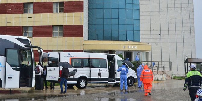 AFAD: Yurtlarda karantinaya alınan 67 bin 197 kişiden 37 bin 944'ü tahliye oldu