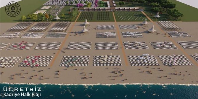 Kültür ve Turizm Bakanlığı 'beş yıldızlı ücretsiz halk plajları' serisine devam ediyor