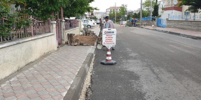 Sincan Belediyesi hizmetlerine ara vermeden devam ediyor