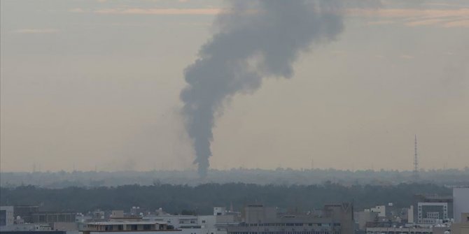 Libya Ordusu, Hafter milislerine mühimmat taşıyan kargo uçağını vurdu