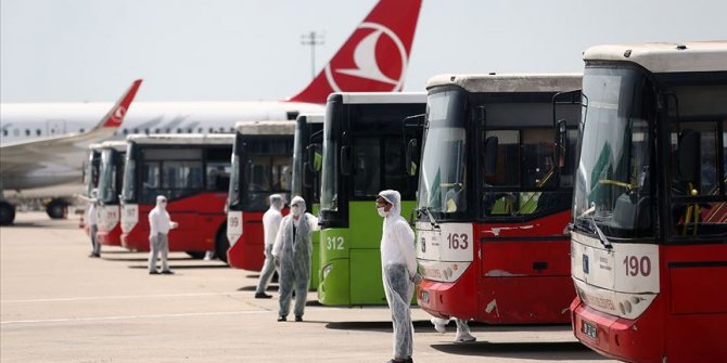 107 ülkeden Türk vatandaşları ülkeye getirildi