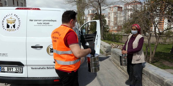 Yenimahalle Aşevinden günde 2 bin 500 kişiye yemek