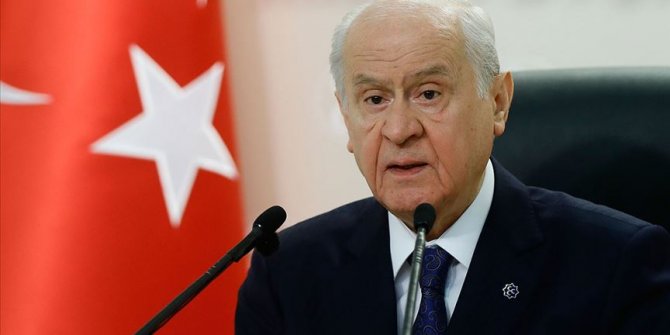 Bahçeli: Milliyetçi Hareket Partisinin sakat masa kurmanın telaşında olanları ciddiye alması ham bir hayaldir