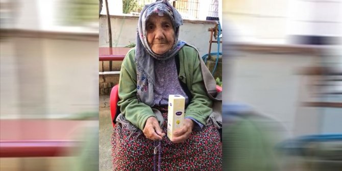 Kocaeli'de yaşayan 112 yaşındaki Güllü nineden Cumhurbaşkanı Erdoğan'a teşekkür